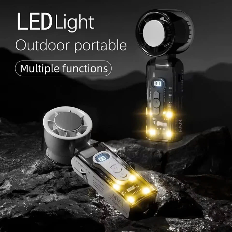 ⚡Quạt Cầm Tay Mini⚡ 100 Độ Gió Mạnh siêu mát 180 độ Xoay Gấp Làm lạnh bán dẫn Quạt tích điện mini | BigBuy360 - bigbuy360.vn
