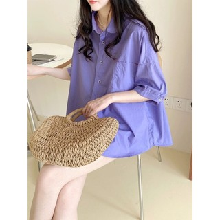  Sơ mi nữ baby doll công sở bầu bí S19 full size 40-95kg 