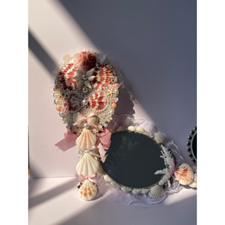 | ĐỌC MÔ TẢ | GƯƠNG CẦM TAY VỎ SÒ BIỂN