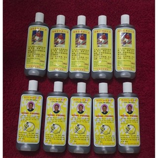 Dầu Xoa Bóp Gia Truyền HỒNg PHONG combo 5 chai_Thoa Ngoài Da Hỗ Trợ Giảm Đau xương khớp,vết côn trùng cắn...