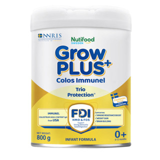 Sữa bột Growplus Vàng  0+1+2+ 800gr  Nutifood GrowPLUS date mới