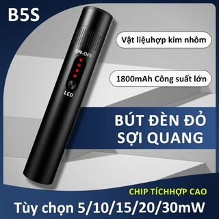 Bút Soi Quang B5S – Thiết Bị Kiểm Tra Laser Chính Xác Cao, Dùng Pin Sạc, Tầm Xa 15km – Mẫu Mới Nhập Khẩu