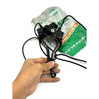 Tay phanh xe đạp điện, xe máy điện 133M, có lỗ chân gương, giá 1 đôi đen
