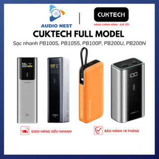Sạc Nhanh CUKTECH Full Model PB100 PB100P PB1055 PB200U PB200N PB200 - BH 18 Tháng.