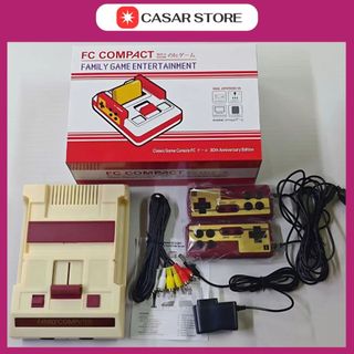 Máy chơi game điện tử 4 nút FC COMPACT với 500 game sẵn trong máy - điện tử 4 nút xưa