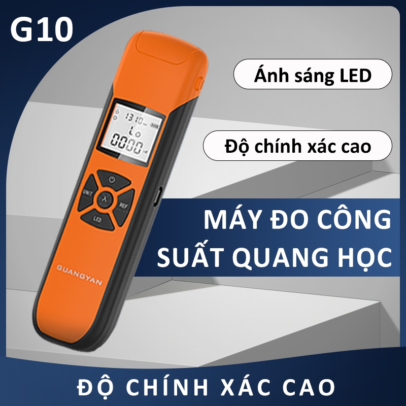  Máy Đo Công Suất Quang G10 Mini – Chính Xác Cao – Thiết Bị Kiểm Tra Sợi Quang – Pin Sạc Tiện Lợi 