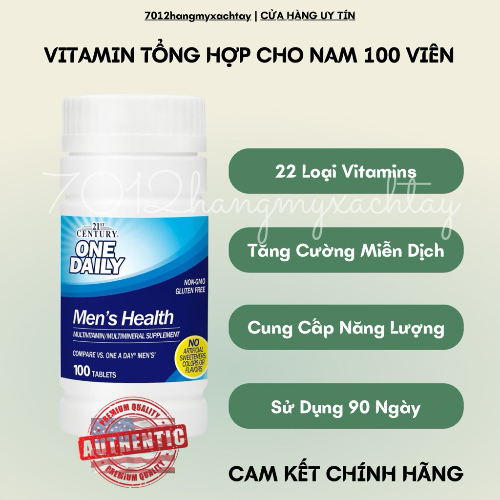 Vitamin tổng hợp Multi for him 21st Century 100 viên