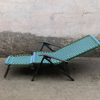 Ghế bố xếp gọn,khung sắt Sơn tĩnh điện,dây Đan. ghế thư giãn