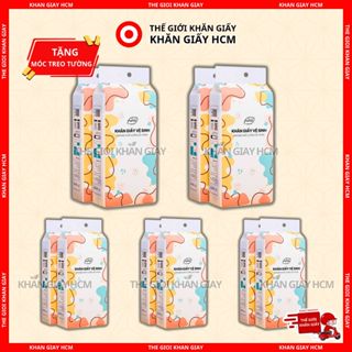 Khăn Giấy Top Gia Đa Sắc (Combo 12 Bịch) Giấy Ăn Giấy Rút Giấy Vệ Sinh Treo Tường 1280 Tờ Chính Hãng