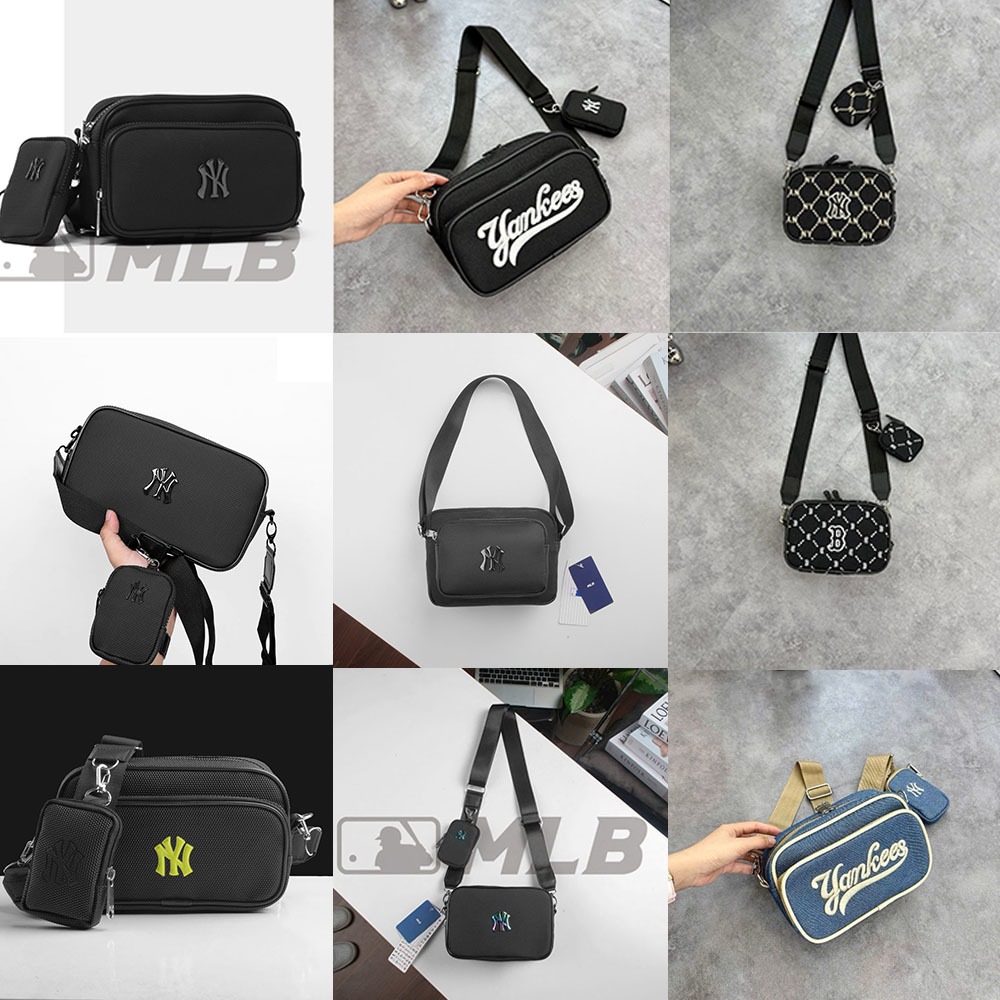 Túi đeo chéo M.L.B, túi bao tử NY dành cho cả nam và nữ ,phong cách thời trang, sang trọng