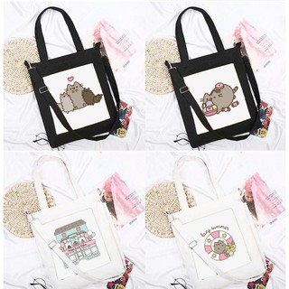 Túi tote mèo pusheen TT9 dễ thương hoạt hình