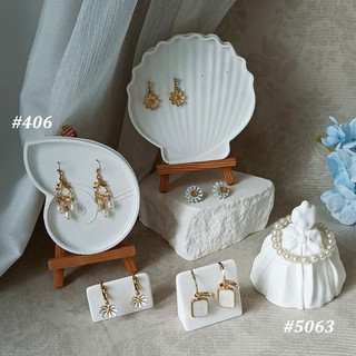 Khay Thạch Cao Hình Ốc 406 Cao Cấp Decor đựng đồ Trang trí, Trang sức, Chụp ảnh sản phẩm
