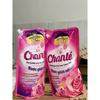  COMBO 2 Nước giặt xả cao cấp 8in1 chanté 3,1kg hương hoa hồng pháp CHANTE 