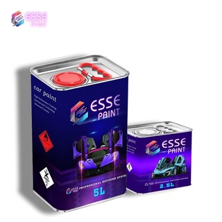 Dầu bóng 2K ESSE HS9600 Cặp 7.5 Lít Bóng + Cứng - Sơn bóng 2k khô nhanh - không rút bóng - Tỉ lệ 2:1