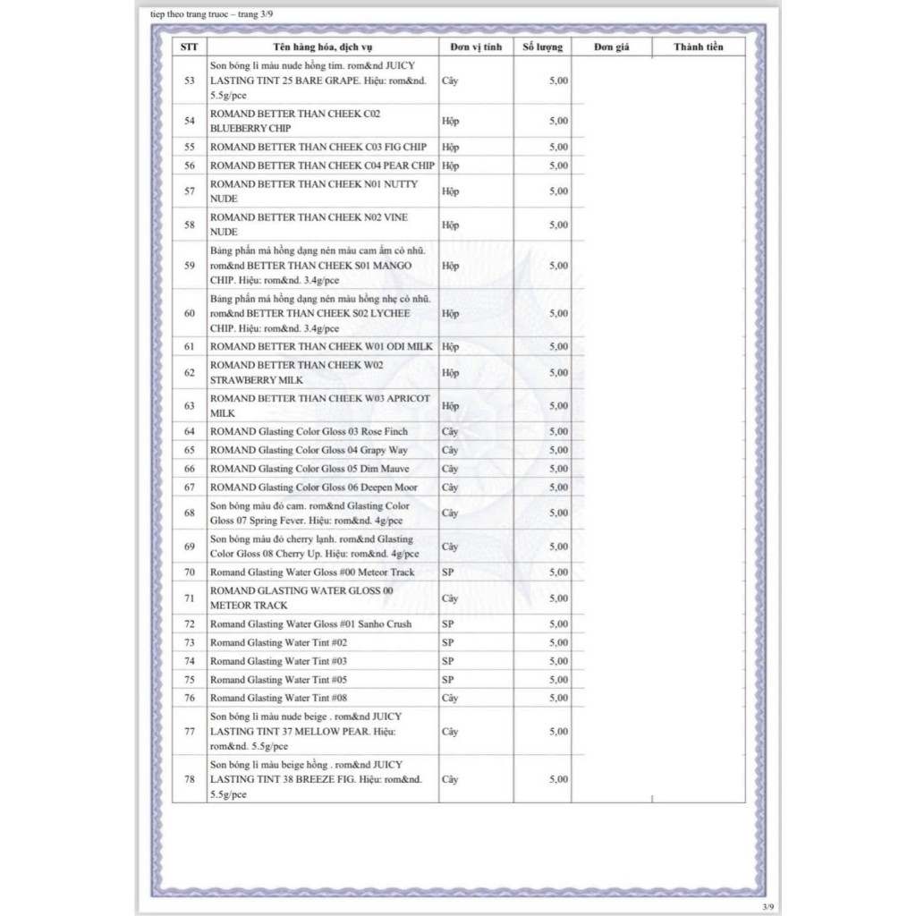 Son kem Tint Bóng Romand Juicy Lasting Tint 5.5g Hàn Quốc | BigBuy360 - bigbuy360.vn