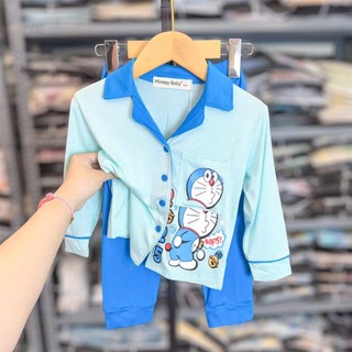 [Soc Baby] (7-26kg) Bộ Áo Quần Pizama Chất Thun Lạnh Chất Mềm ,Mát, .Đồ Bộ Cho Bé Đi Học ,Đi Chơi Thoải Mái