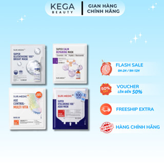  Mặt Nạ Sur Medic Chăm Sóc Da Mặt Hộp 10 Miếng 