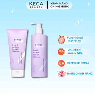  Sữa rửa mặt dịch ốc sên hoa cúc TIAM Snail Cho Da Dầu Mụn 
