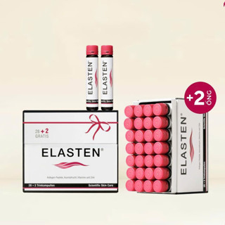   TẶNG THÊM 2 ỐNG - HÀNG CÔNG TY  Collagen Elasten Dạng Nước Giúp Da Ẩm Mượt Căng Bóng Mờ Thâm Nám Duy Trì Thanh Xuân 