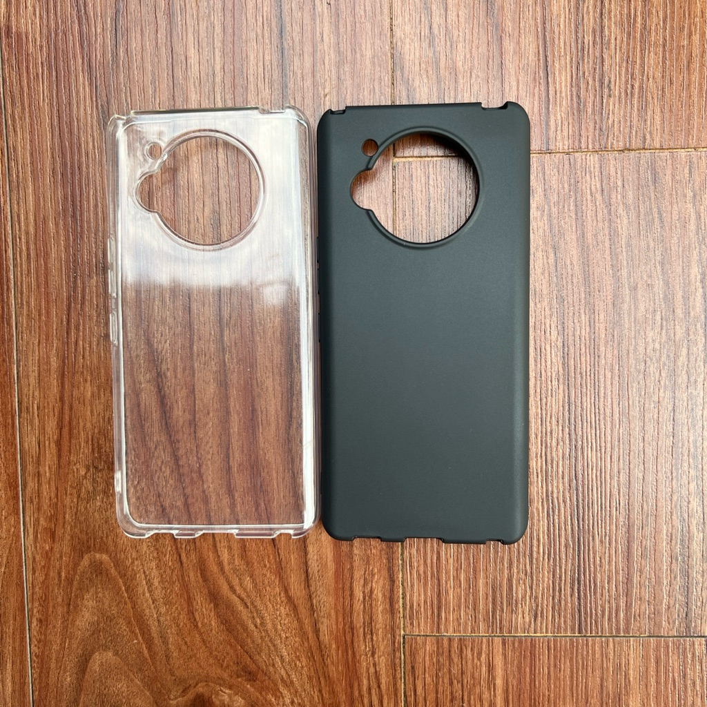 Ốp lưng dẻo silicon cho Sharp Aquos R7 trong suốt và dẻo đen chống sốc