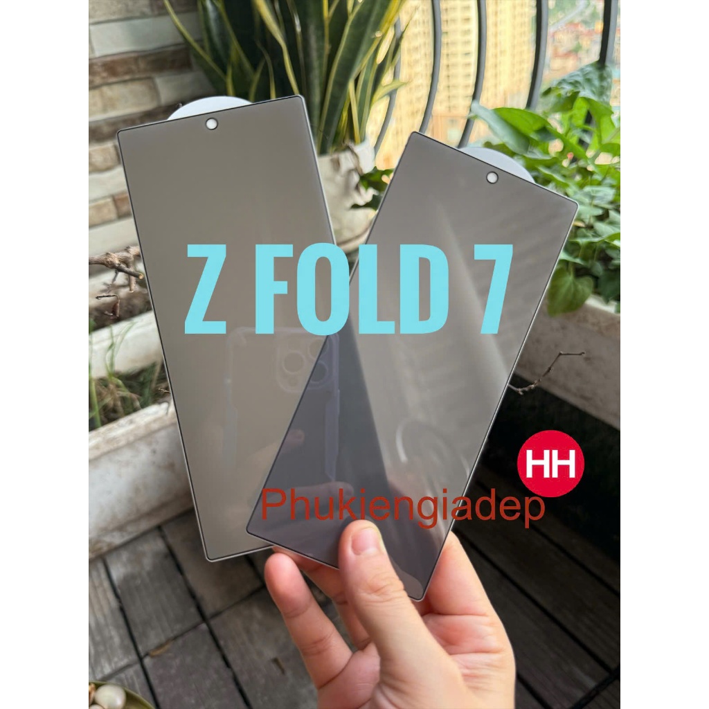 Kính cường lực Samsung Galaxy Z Fold 7 CHỐNG NHÌN TRỘM