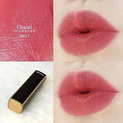 Son Chanel Rouge Allure L'Extrait - 817 Rouge Splendide (Fullbox) - màu đỏ cherry
