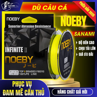 Dây Dù Câu Cá Noeby 150m,8 Lõi Lụa Đức Cao Cấp Siêu Khỏe Sanami Fishing