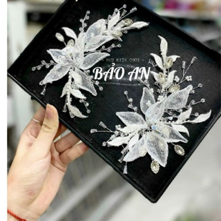  Hoa cài tóc cô dâu HC1062 xinh 