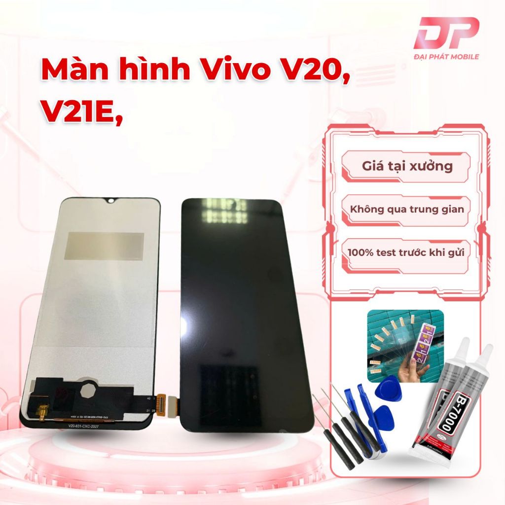 🔥Màn Hình VIVO V20 / V21E / V23E / S10E | Màn QX – OLED | Giá Rẻ | Dễ Thay Thế ✨
