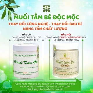 Muối tắm bé thảo dược