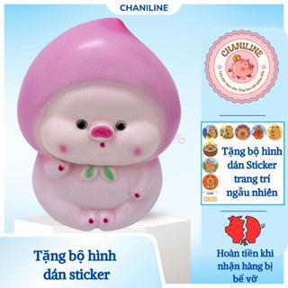 Heo Đất Lợn Đất Heo đào SIZE TO lỗ tròn đáng yêu Ống heo tiết kiệm tiền,trang trí,quà tặng CHANILINE