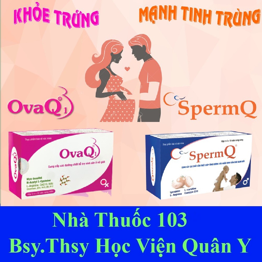 [ttlk] ovaq1 (ovaq 1) hỗ trợ mang thai tự nhiên, khỏe trứng, ổn định nội tiết [chính hãng]