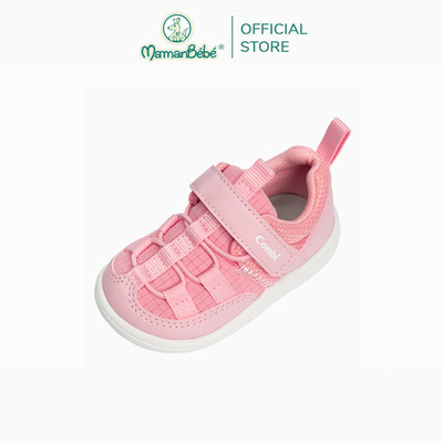 (MamanBébé chính hãng) Giày Combi S-Go – Hỗ trợ phát triển bàn chân C2501 màu hồng