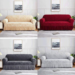 Bọc ghế sofa, vỏ bọc sofa đơn, sofa chữ L dày dặn co giãn mềm mại