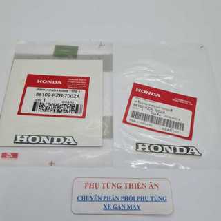 Tem Honda Ốp Đầu 60mm Vario160 K2S, Vario150 K59J, Vario125 K60R, Vario125 2023 2024 86102KZR