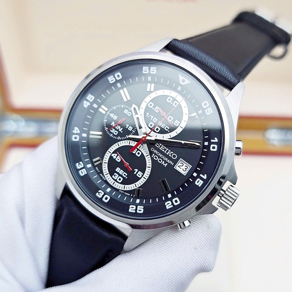 Đồng Hồ Nam Seiko SKS635P1 Quartz Size 42 Chronograph