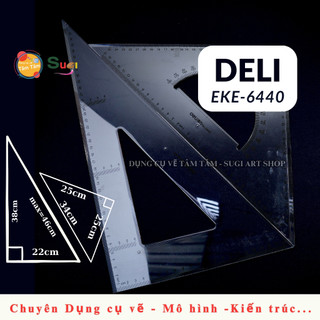 [ HỎA TỐC ] Tổng hợp  Bộ 2 cây  Eke size lớn , EKE 23CM / 28CM / 33CM / 38CM , eke Deli / WinQ