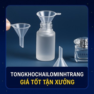 Phễu Nhựa Trong Mini Cao Cấp Chiết Tinh Dầu Nước Hoa - Chai Lọ Mỹ Phẩm Giá Sỉ