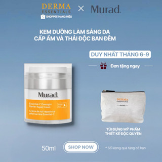 [Fullsize 50ml] Kem dưỡng thải độc và phục hồi da ban đêm Murad Essential-C Overnight Barrier Repair Cream