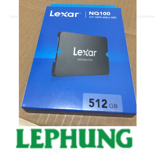 Ổ cứng SSD Lexar NQ100 512GB / 1TB LNQ100X512G-RNNNG - bảo hành 3 năm