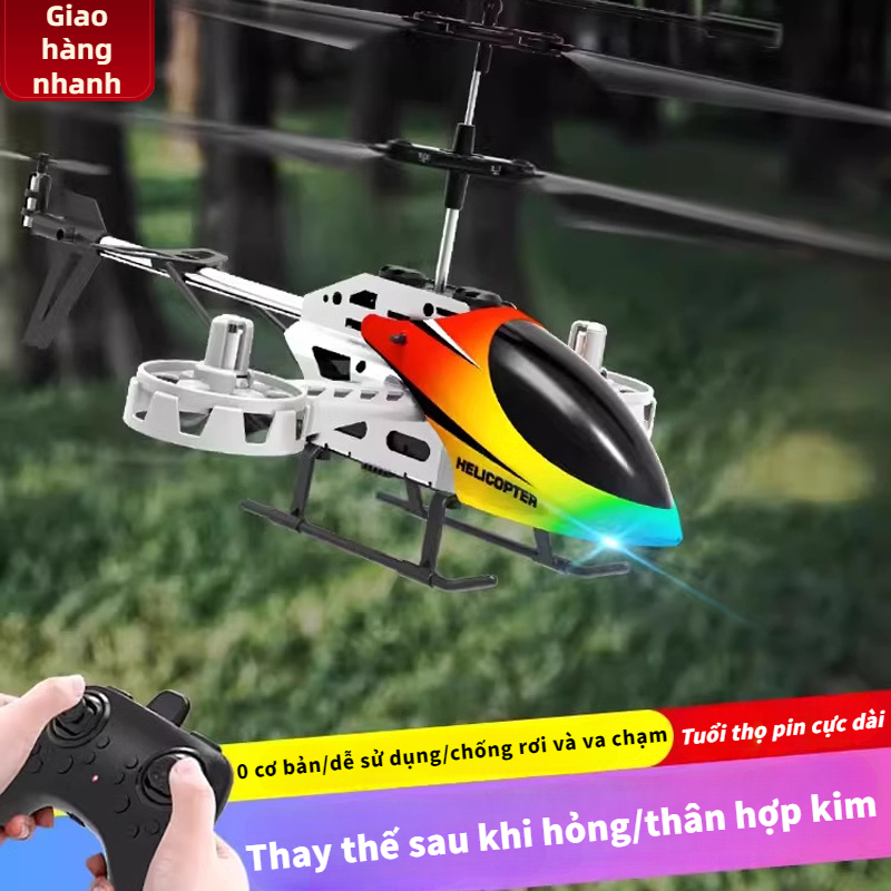 Đồ Chơi Máy Bay Trực Thăng Điều Khiển Từ Xa 2.4G - Drone 3.5 Kênh Siêu Nhạy, Tặng Pin Dự Phòng