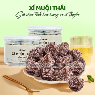 Xí muội Thái 100g, ô mai xí muội, chua mặn ngọt, dùng pha trà, nguyên liệu pha chế, đồ ăn vặt