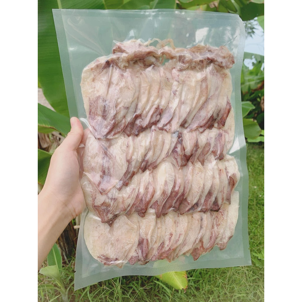Khô mực Sầm Sơn 300gram trắng, dày, ngọt (size 100/120 con)