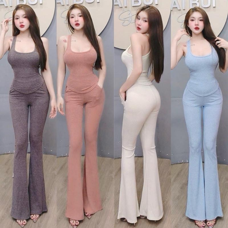S328 - Set Áo Ba Lỗ Quần LoE(quần 105cm)