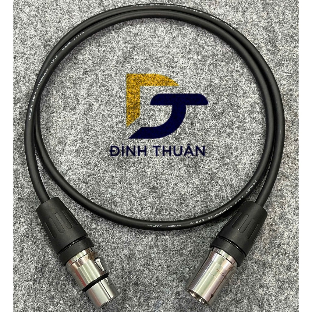 Dây Canon Mogami 2534 Japan Đen Jack Seetronic Dài 1m-2m-3m-5m (Giá 1 Sợi).