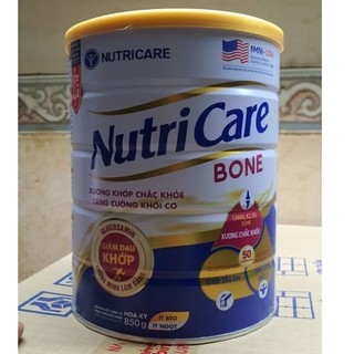  Sữa Nutricare Bone 850g giúp xương chắc khỏe  Mẫu mới không tặng yến  