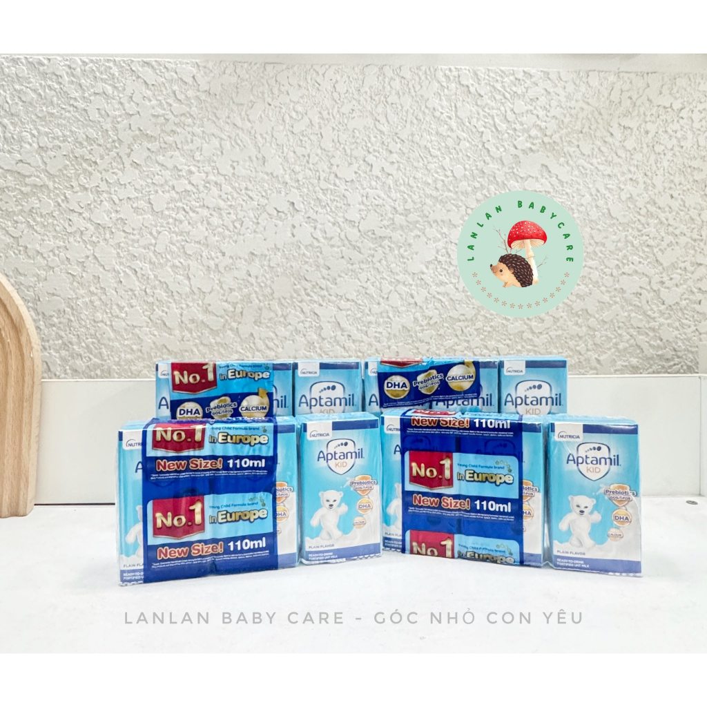 [ TÁCH LẺ ] SỮA NƯỚC PHA SẴN  APTAMIL KID/APTAMIL SUPER GOLD KID CHO BÉ TỪ 1 TUỔI - 27 HỘP/THÙNG