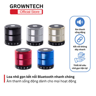Loa bluetooth mini WS887 GrownTech Chính Hãng Bass Mạnh Hay Cổng AUX