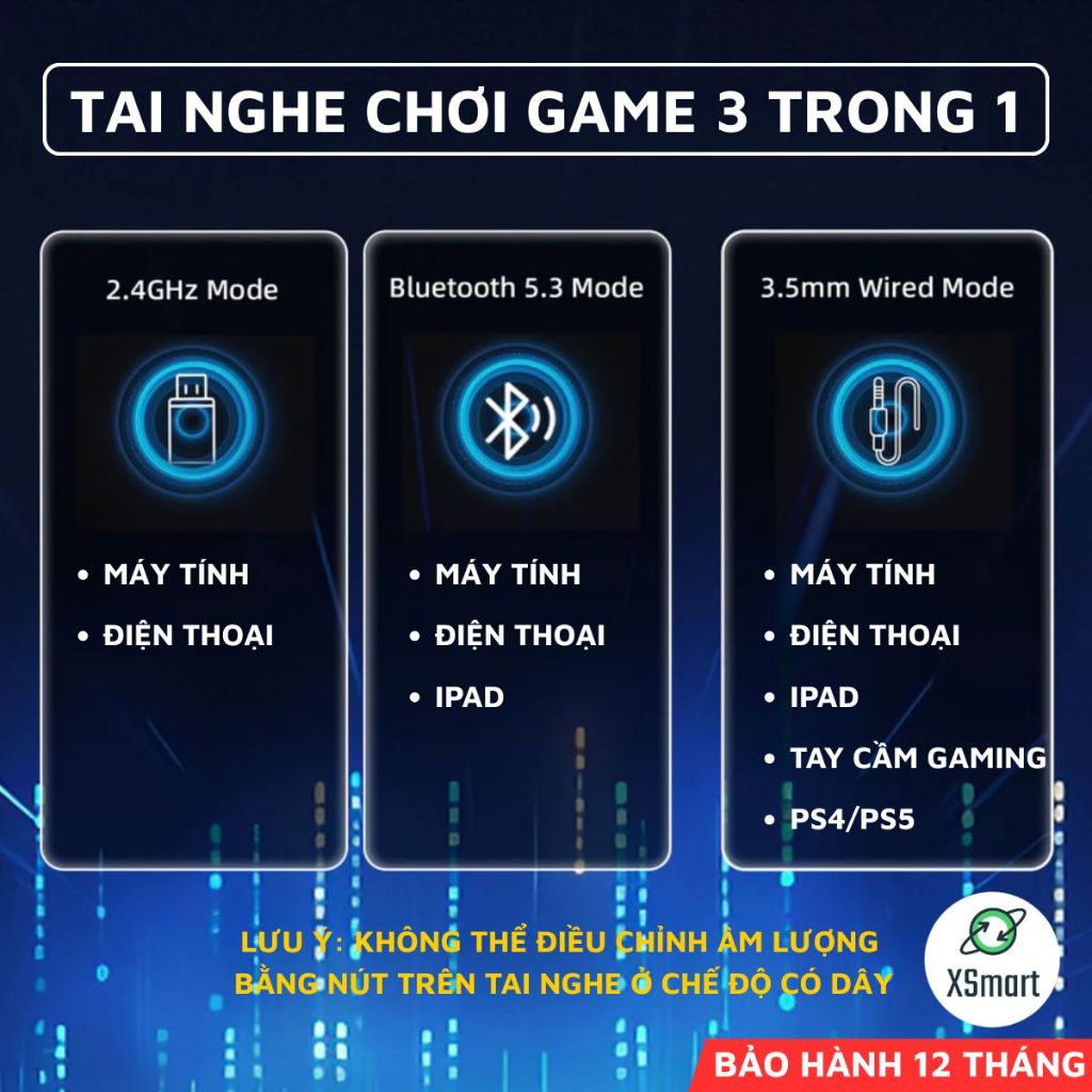 Tai Nghe Không Dây Chụp Tai Bluetooth Attack Shark L80 Super Bass Âm Thanh Vòm Có Mic Chơi Game | BigBuy360 - bigbuy360.vn