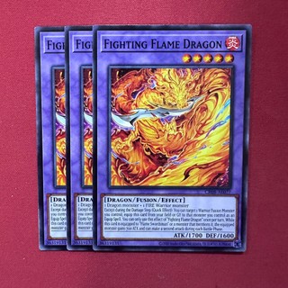[Thẻ Bài Yugioh Chính Hãng] Fighting Flame Dragon